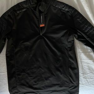 Galvin Green 3/4 golf zip up. Size Medium. Black. New with tags.